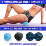 9-in-1 Foam Roller Set